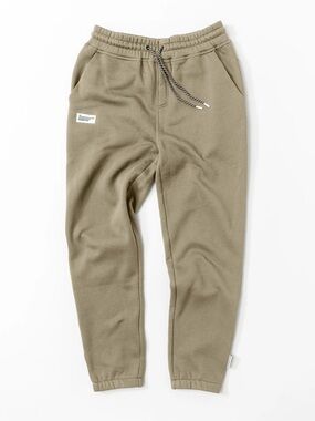 BEARDED GOAT MENS GREEN SWEATPANTS JOGGERS SMALL